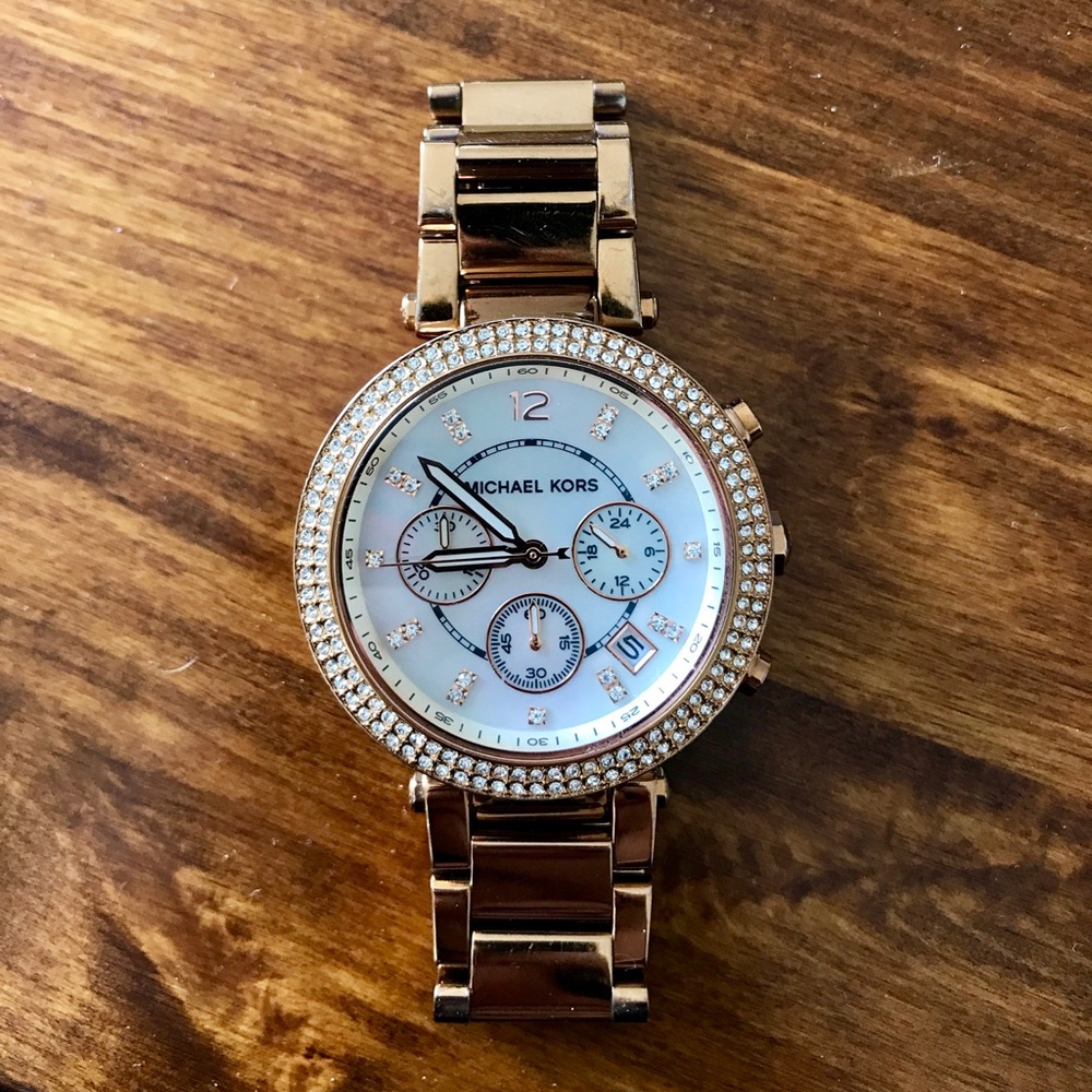 Michael Kors Rose Gold Watch